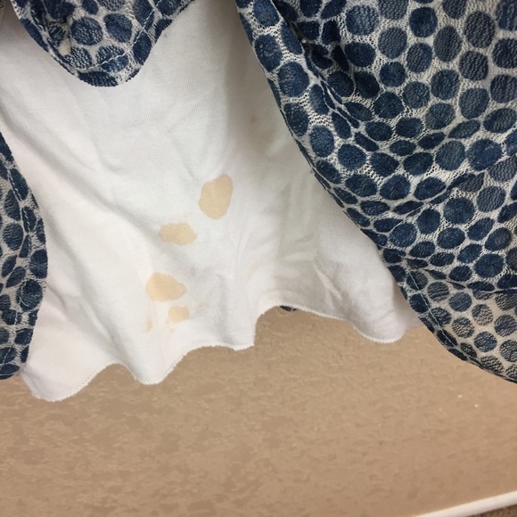 SALE
 Anthro Sparrow Blue Polka Dot Aline DressE41 - Picture 8 of 8